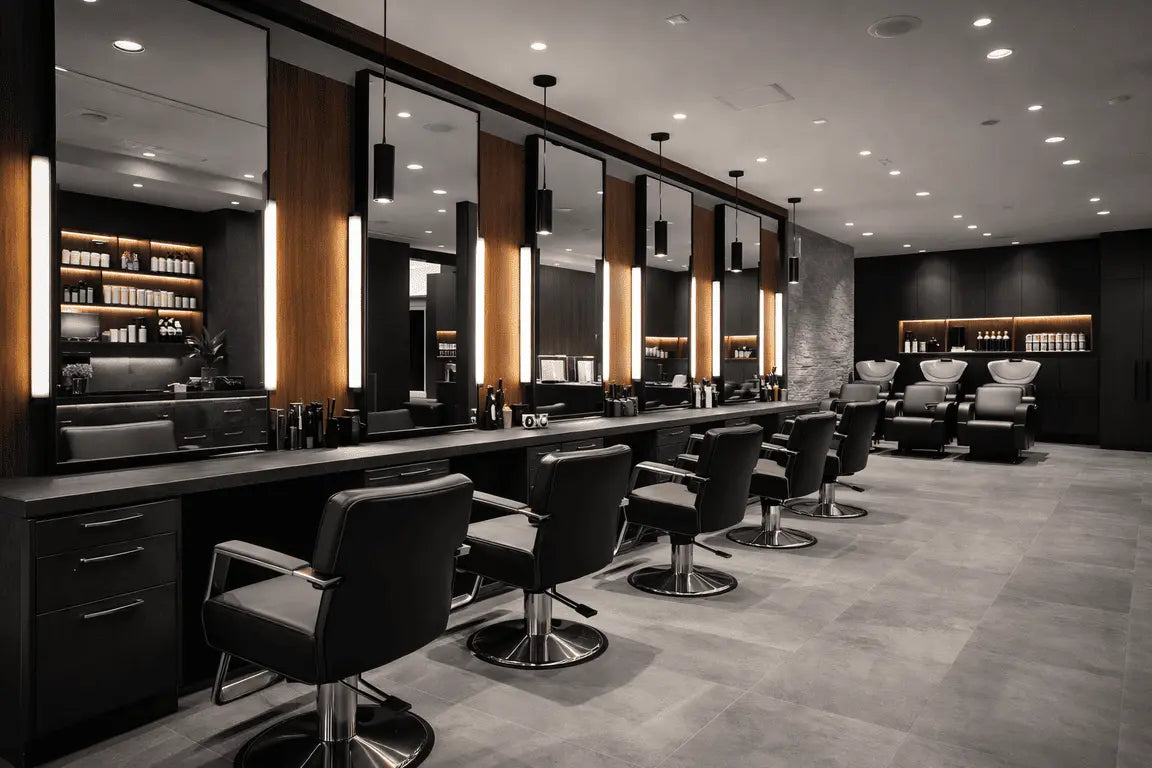 Tendencias 2026 en decoración de centros de peluquería profesional