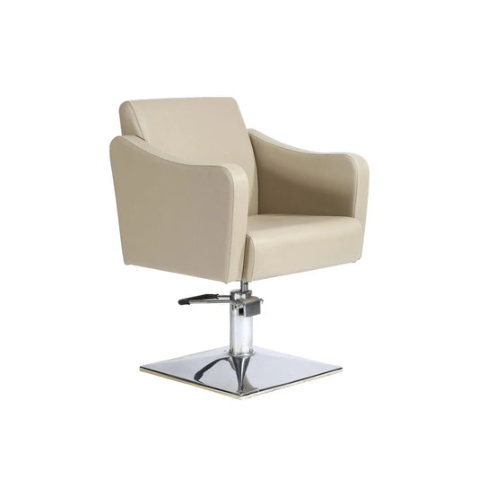 Silla de peluquería Elegance Beige