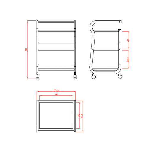 Carrito Estética HELP – 1013