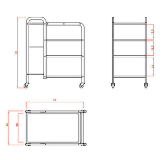 Carrito Estetica MOBILE – 1031