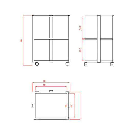 Carrito Estética FACILE – 1040
