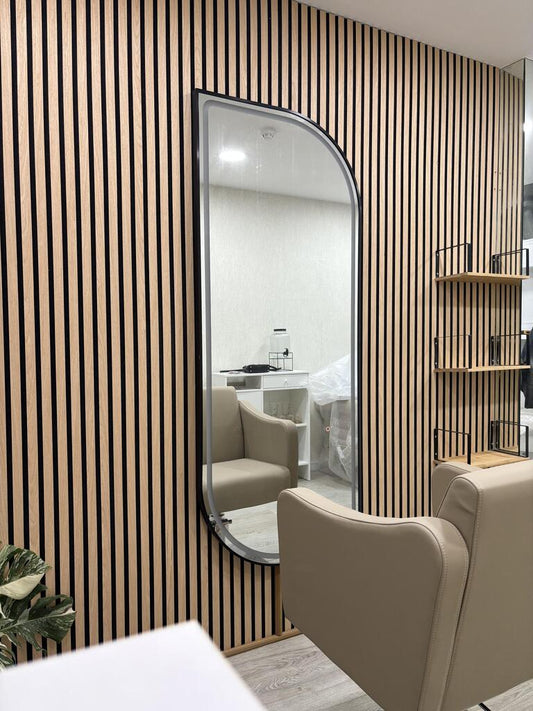 Conjunto de silla de peluquería y espejo tavira - Grupo Belleza