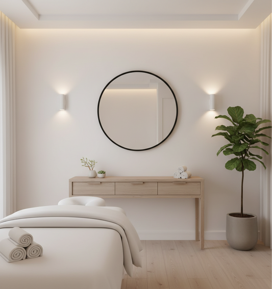 Kit Espejo Luna con repisa No