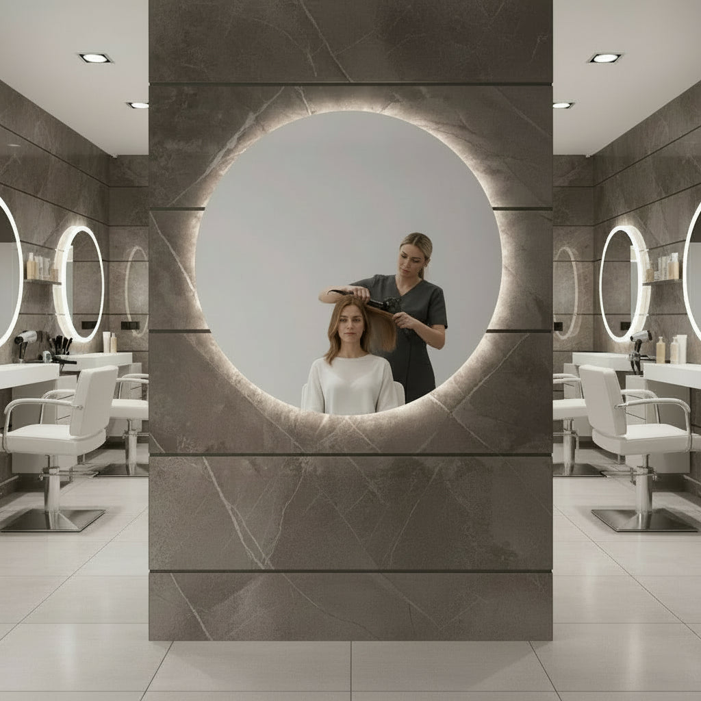 Espejo con luz trasera Arena 80cm