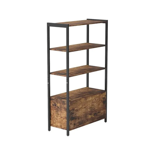 Estanteria Industrial 3 estantes con puertas