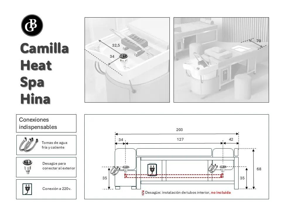 Lavacabezas Head Spa pedicura Hina