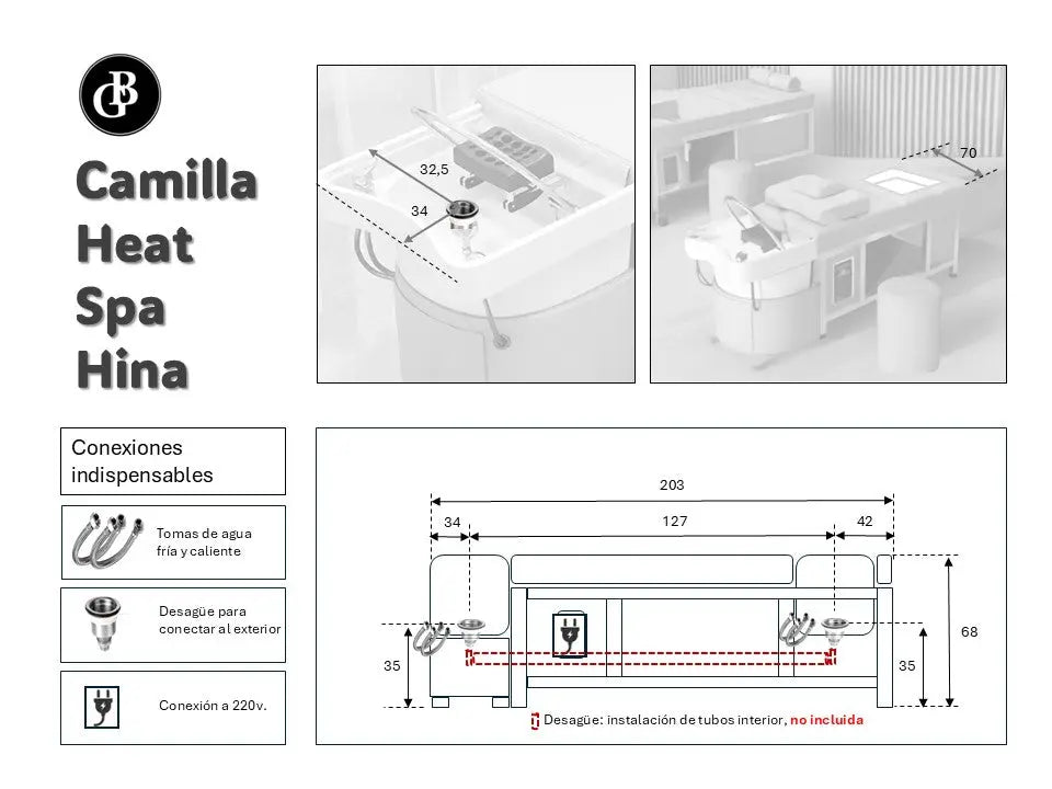 Lavacabezas Head Spa pedicura Hina