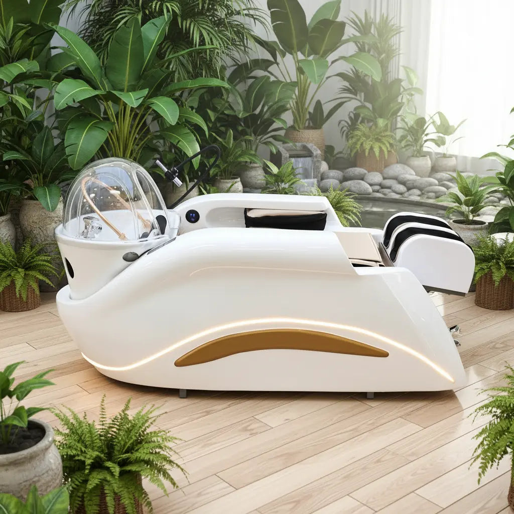 Lavacabezas masaje Spa Aqualux Grupo Belleza