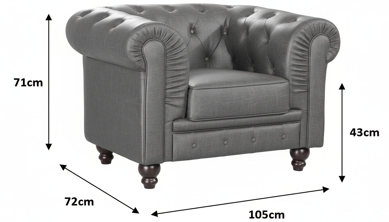 Sofá Chester Springfield Individual