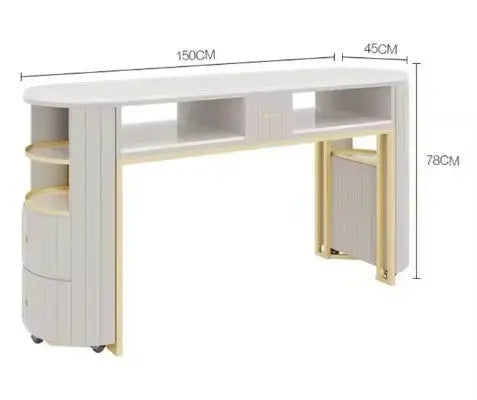 Mesa manicura doble - Grupo Belleza