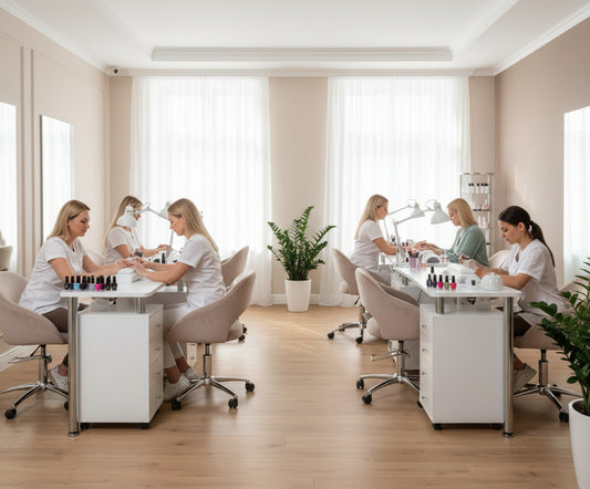 Mesa Manicura OMAUI con aspirador Default Title