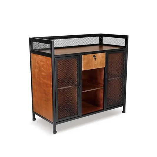 Mostrador de recepción industrial de Grupo Belleza