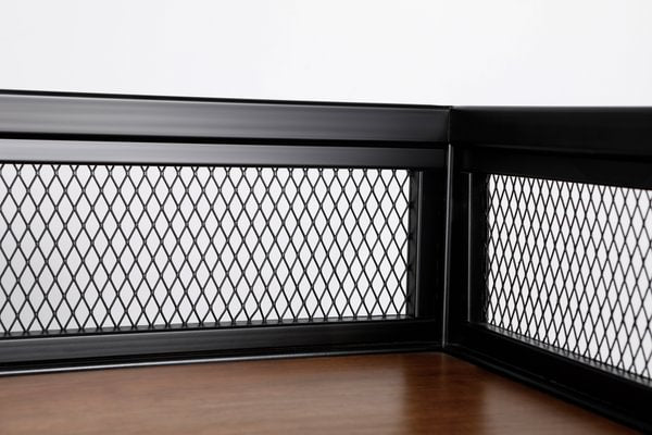 Mostrador de recepción industrial de Grupo Belleza