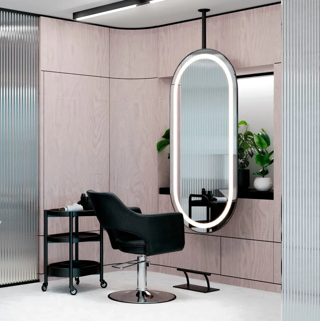 Tocador Peluqueria con Led LOOP Mirplay