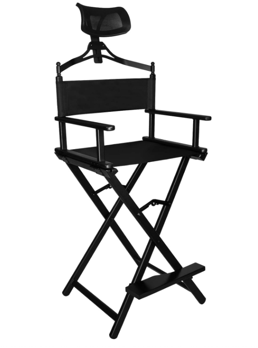 Silla de Director de Maquillaje con Cabezal Woody Default Title