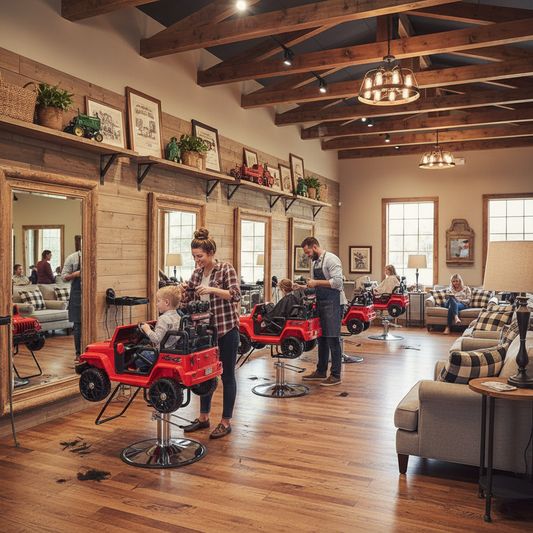 Silla peluquería para niños Jeepy Default Title