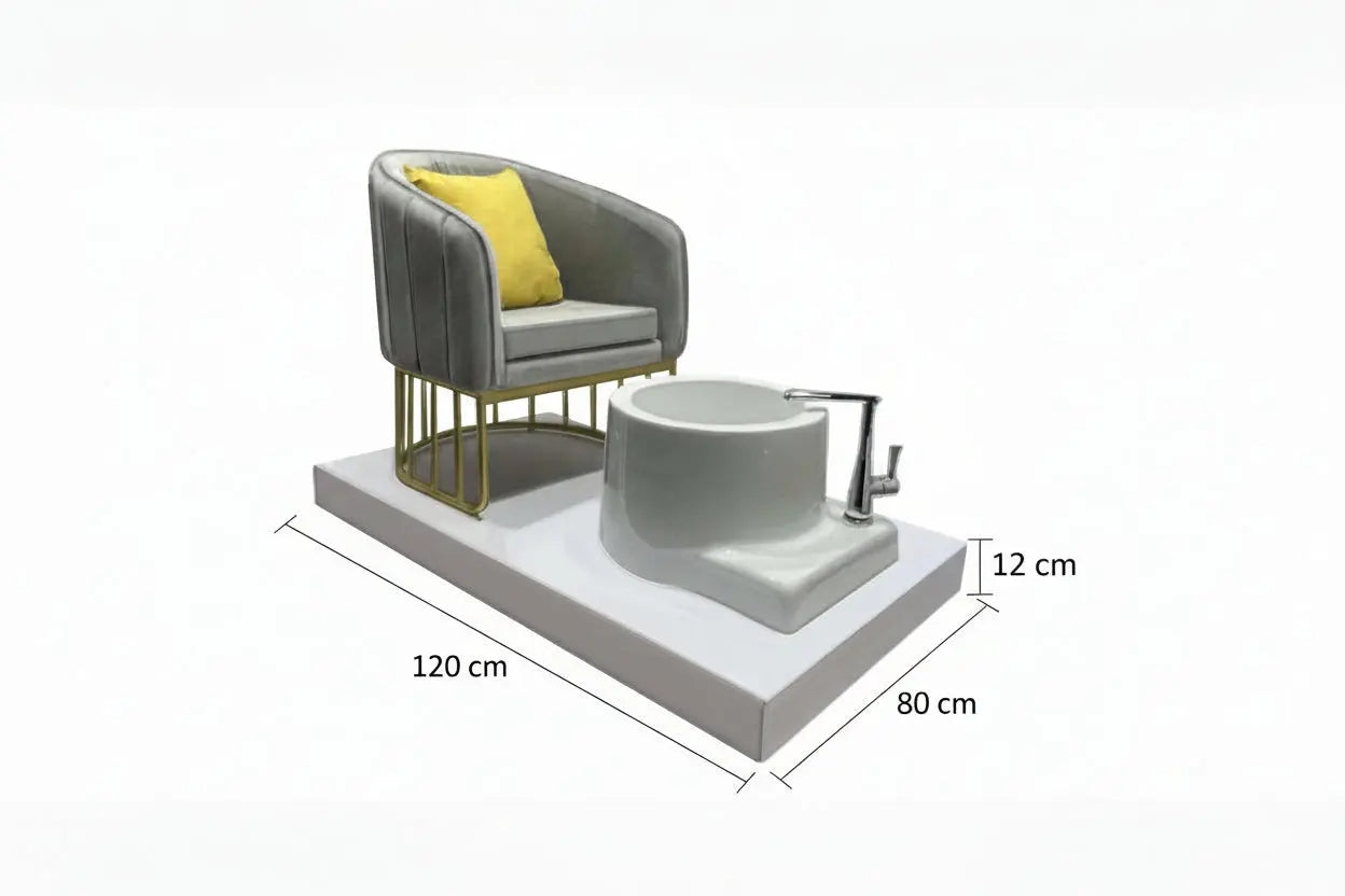 Medidas de kit pedicura Berna