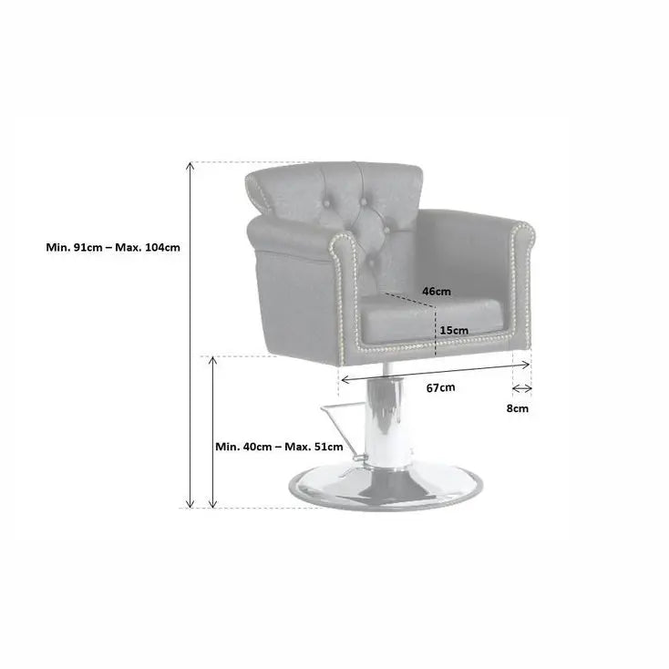 Sillón de peluquería Viena