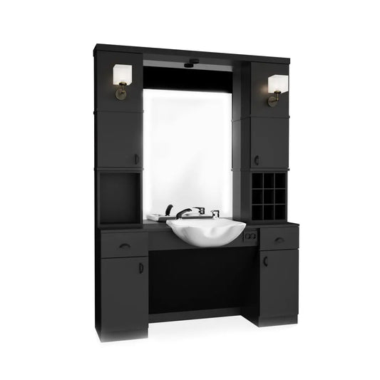 Tocador barbero Soul negro