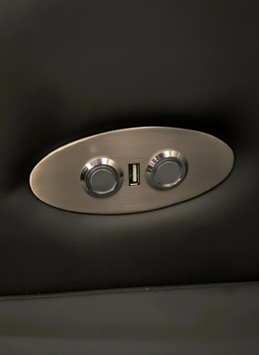 Lavacabezas con masaje y elevación de pies Evan