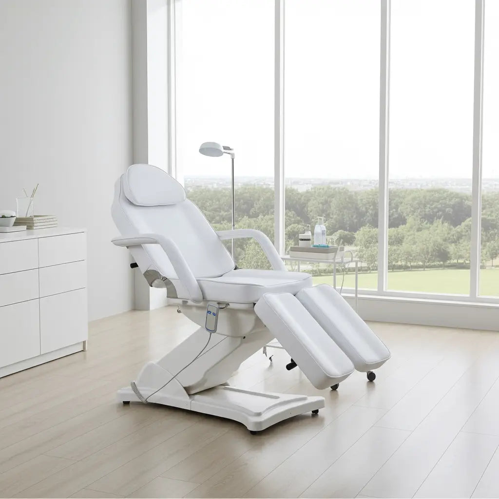 Sillon para podología con perneras