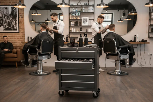 carro de barberia en Grupo Belleza