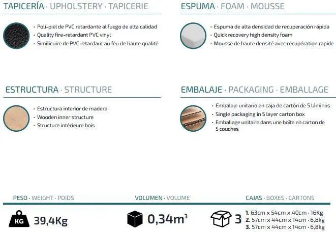 Sillon de Espera SAM & JAY