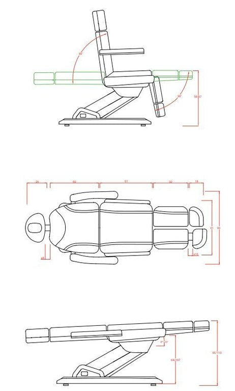 Sillón Pedicura MEDIAL – 2235C