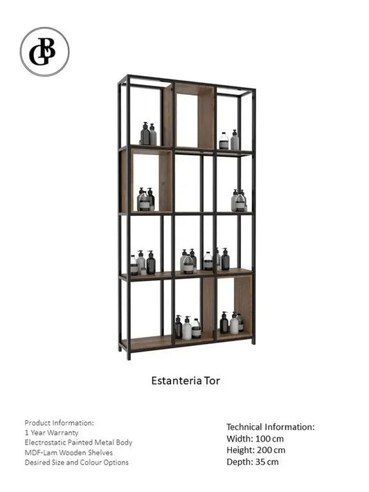 Estanteria Industrial 4 estantes Tor