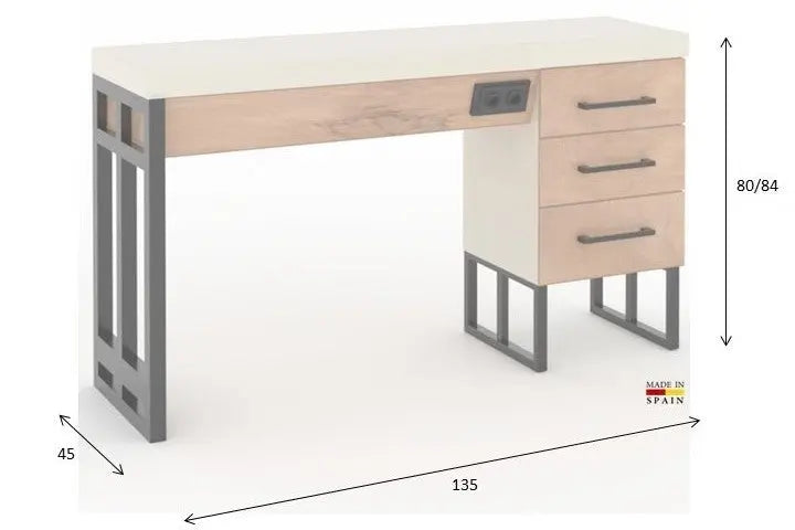 Mesa de manicura de Cork