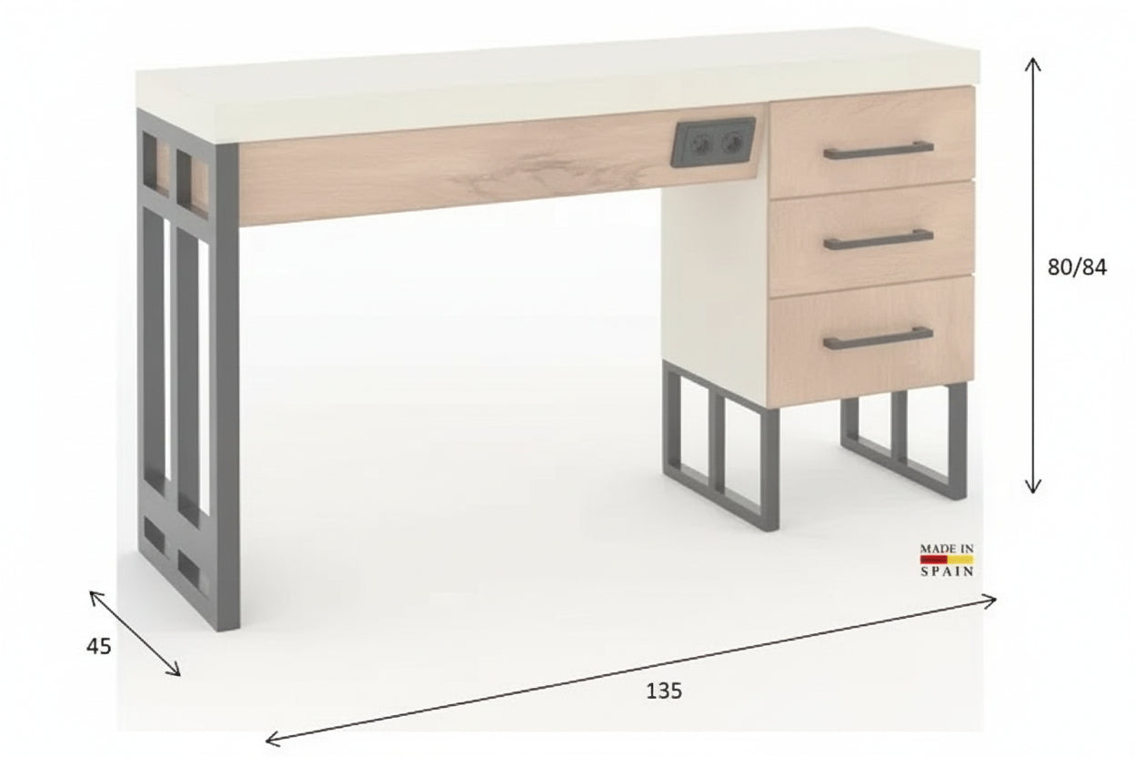 Mesa de manicura de Cork