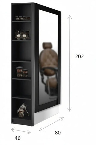 Muebles de Peluquería Conjunto Barbero Dual