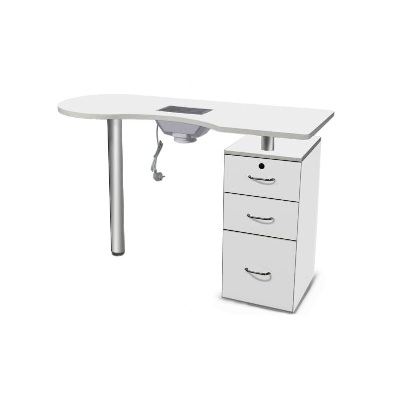 Mesa Manicura Capri con aspirador