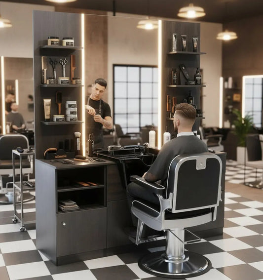 Tocador barbero Lyon Grupo Belleza