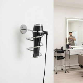 Soporte Secador SPIRAL INOX - Grupo Belleza