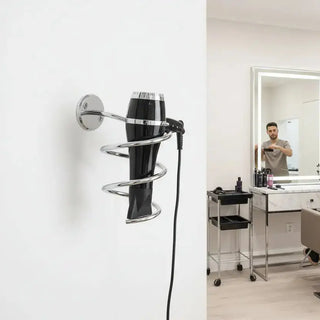 Soporte Secador SPIRAL INOX - Grupo Belleza