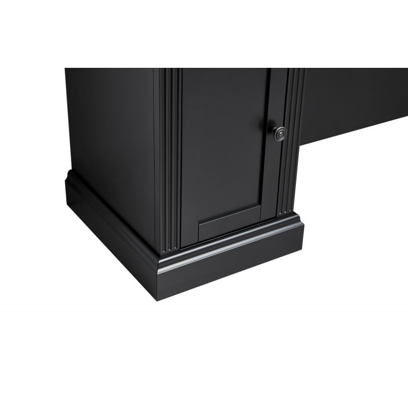 Tocador De Barberia Con Lavacabezas (Pica Negra) y Vitrina WILLIAM 1B/22