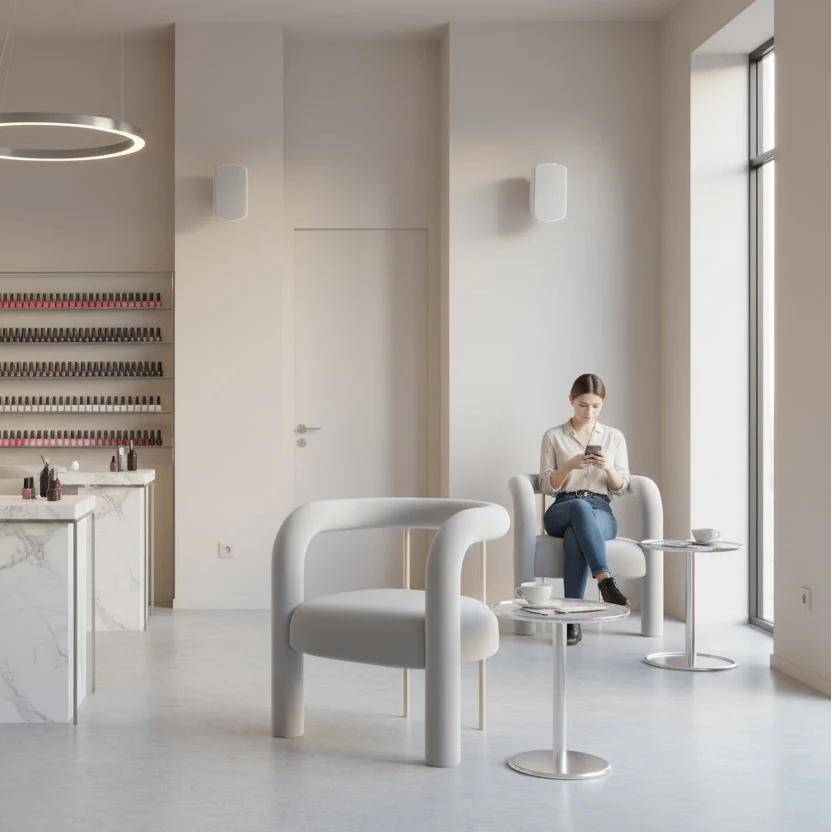 Sillas de espera para peluquería