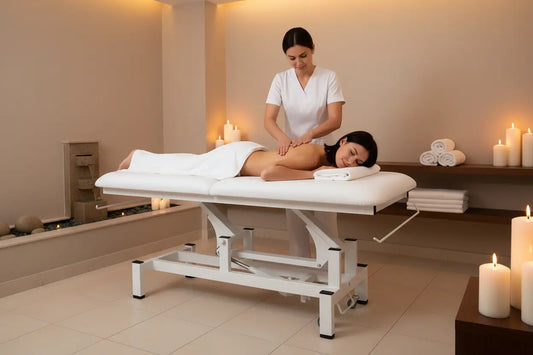 cama de masaje eléctrica