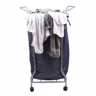 carrito para toallas sucias con ruedas
