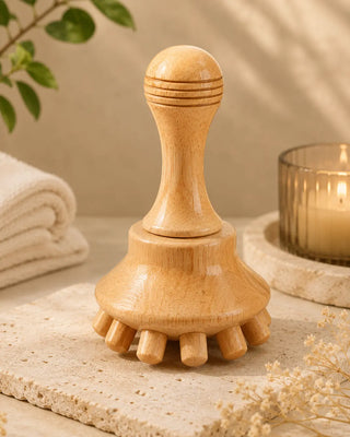 Maderoterapia corporal set 8 piezas de madera Grupo Belleza