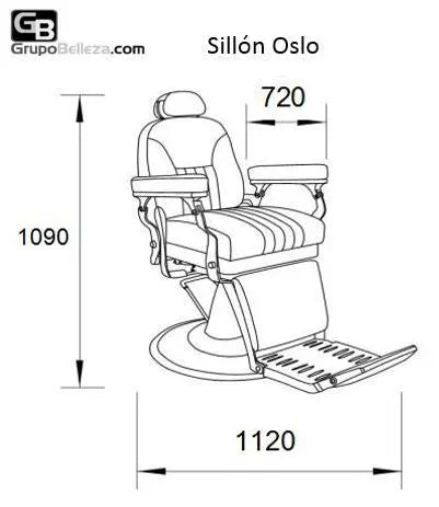 Oslo Barber Sessel