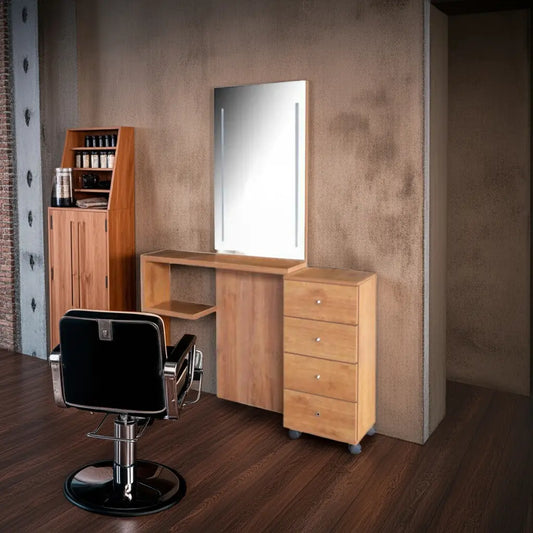 Espejo tocador peluquería Lucca