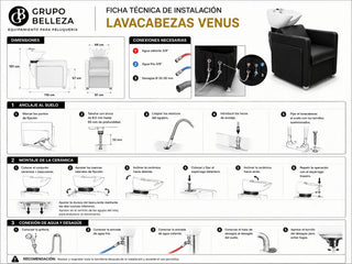 Ficha técnica lavacabezas