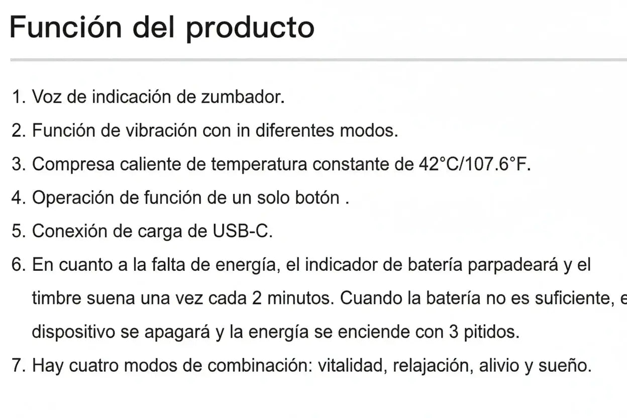 gafas oculares para masaje terapéutico