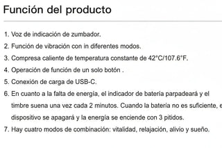 gafas oculares para masaje terapéutico