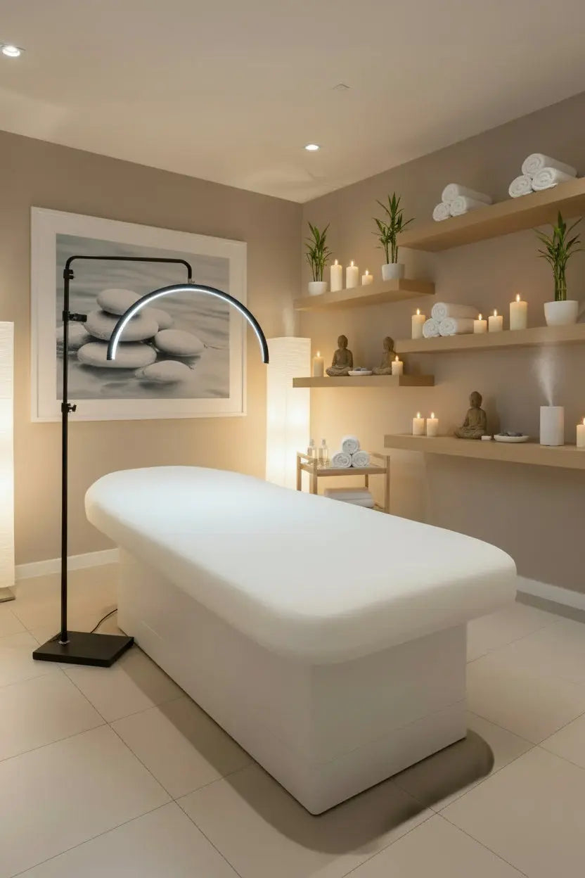 lampara para pestañas o tratamiento estético