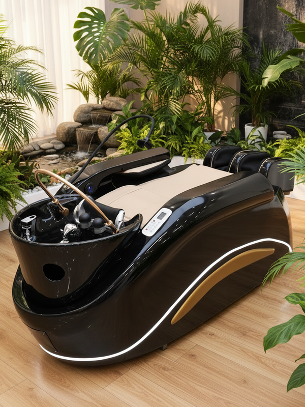 Lavacabezas masaje Spa Aqualux Black