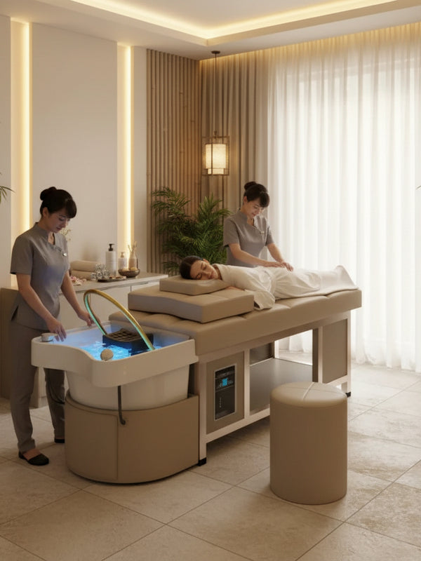 Lavacabezas Spa con vapor Nara