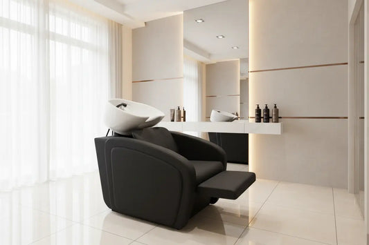 Lavacabezas con masaje y elevación de pies Libia